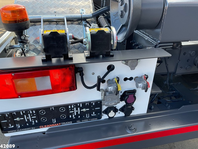 Abrollkipper, Autokran Volvo FM 430 HMF 23 ton/meter laadkraan: das Bild 7