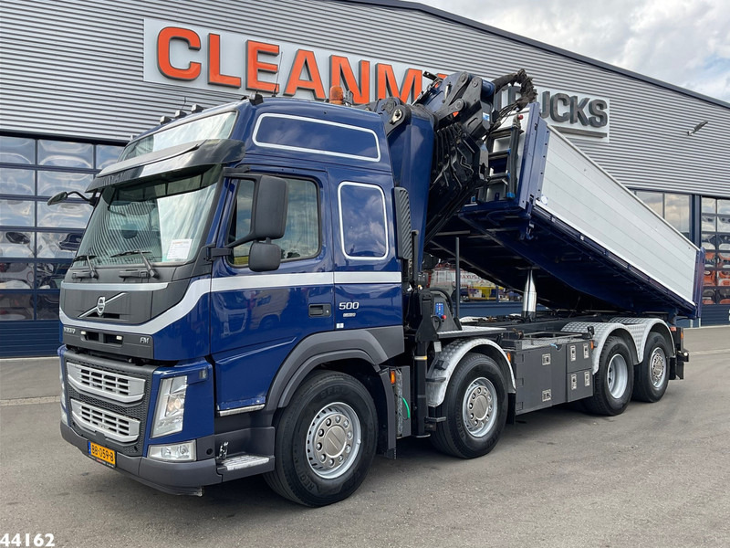 Volvo FM 500 Euro 6 HMF 50 Tonmeter laadkraan + Fly-Jib - Kipper, Autokran: das Bild 2 Volvo FM 500 Euro 6 HMF 50 Tonmeter laadkraan + Fly-Jib - Kipper, Autokran: das Bild 2