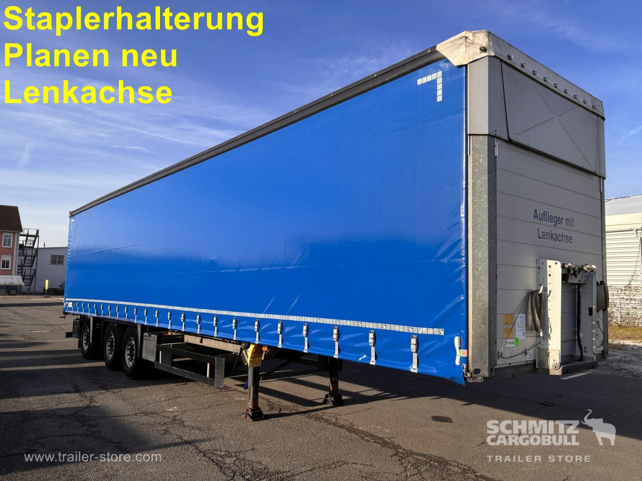 SCHMITZ Auflieger Curtainsider Standard Forklift holder - Planenauflieger: das Bild 1 SCHMITZ Auflieger Curtainsider Standard Forklift holder - Planenauflieger: das Bild 1