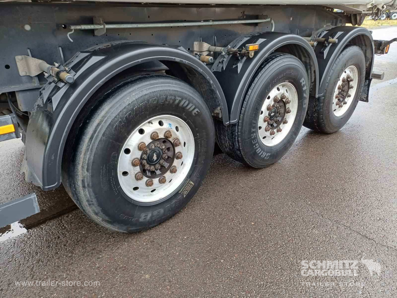 SCHMITZ Auflieger Kipper Alukastenmulde 44m³ - Kipper Auflieger: das Bild 2 SCHMITZ Auflieger Kipper Alukastenmulde 44m³ - Kipper Auflieger: das Bild 2