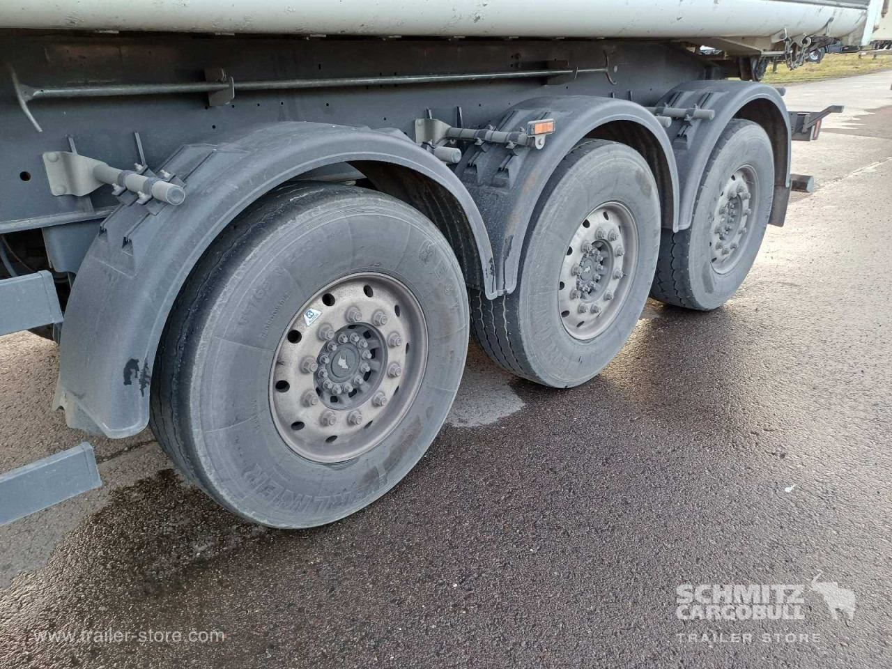 SCHMITZ Auflieger Kipper Alukastenmulde 44m³ - Kipper Auflieger: das Bild 2 SCHMITZ Auflieger Kipper Alukastenmulde 44m³ - Kipper Auflieger: das Bild 2