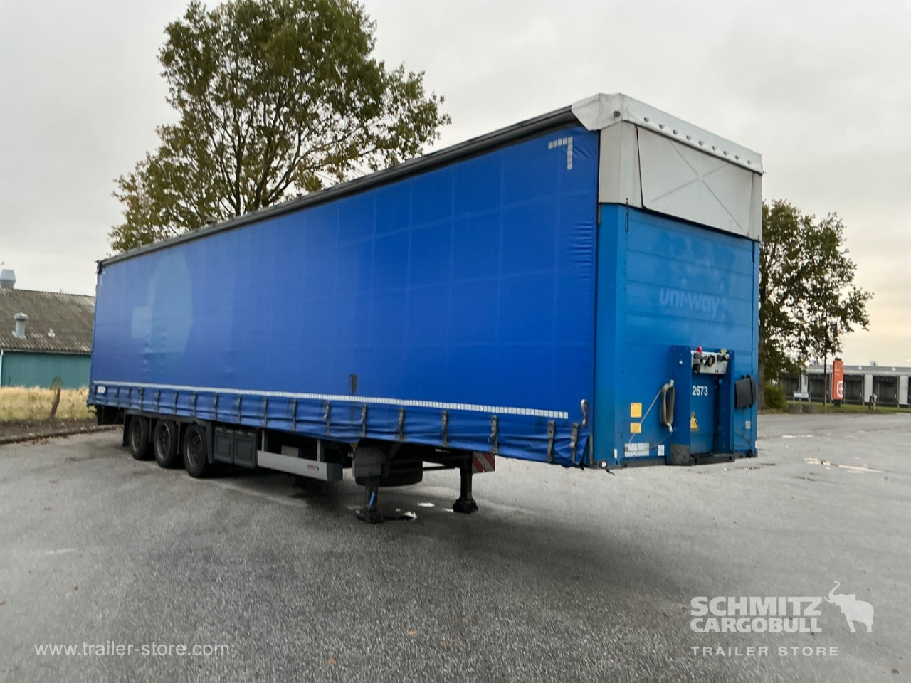 SCHMITZ Curtainsider Mega - Planenauflieger: das Bild 1 SCHMITZ Curtainsider Mega - Planenauflieger: das Bild 1