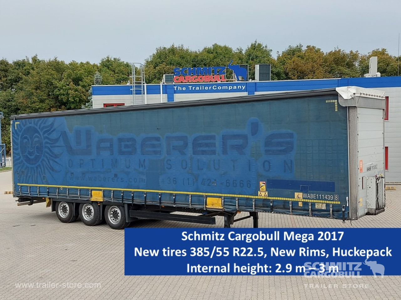 SCHMITZ Curtainsider Mega - Planenauflieger: das Bild 1 SCHMITZ Curtainsider Mega - Planenauflieger: das Bild 1