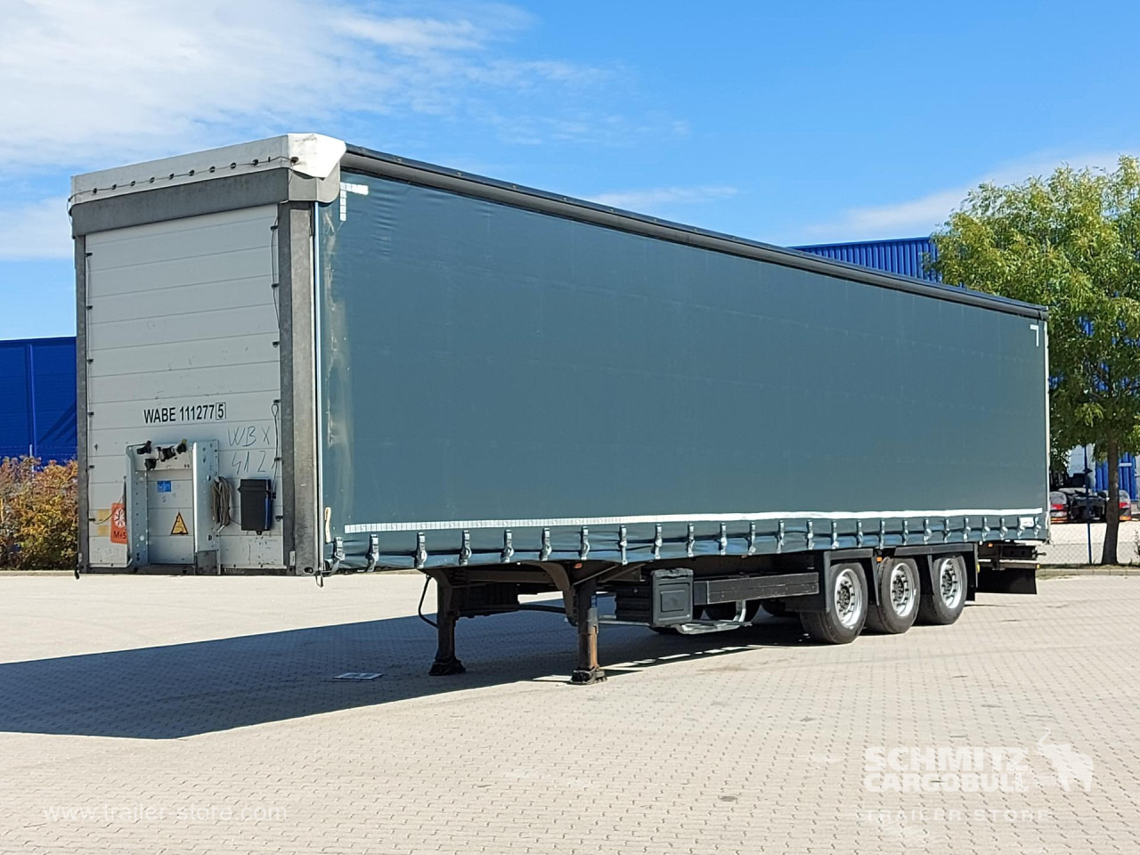 Planenauflieger SCHMITZ Curtainsider Mega: das Bild 6