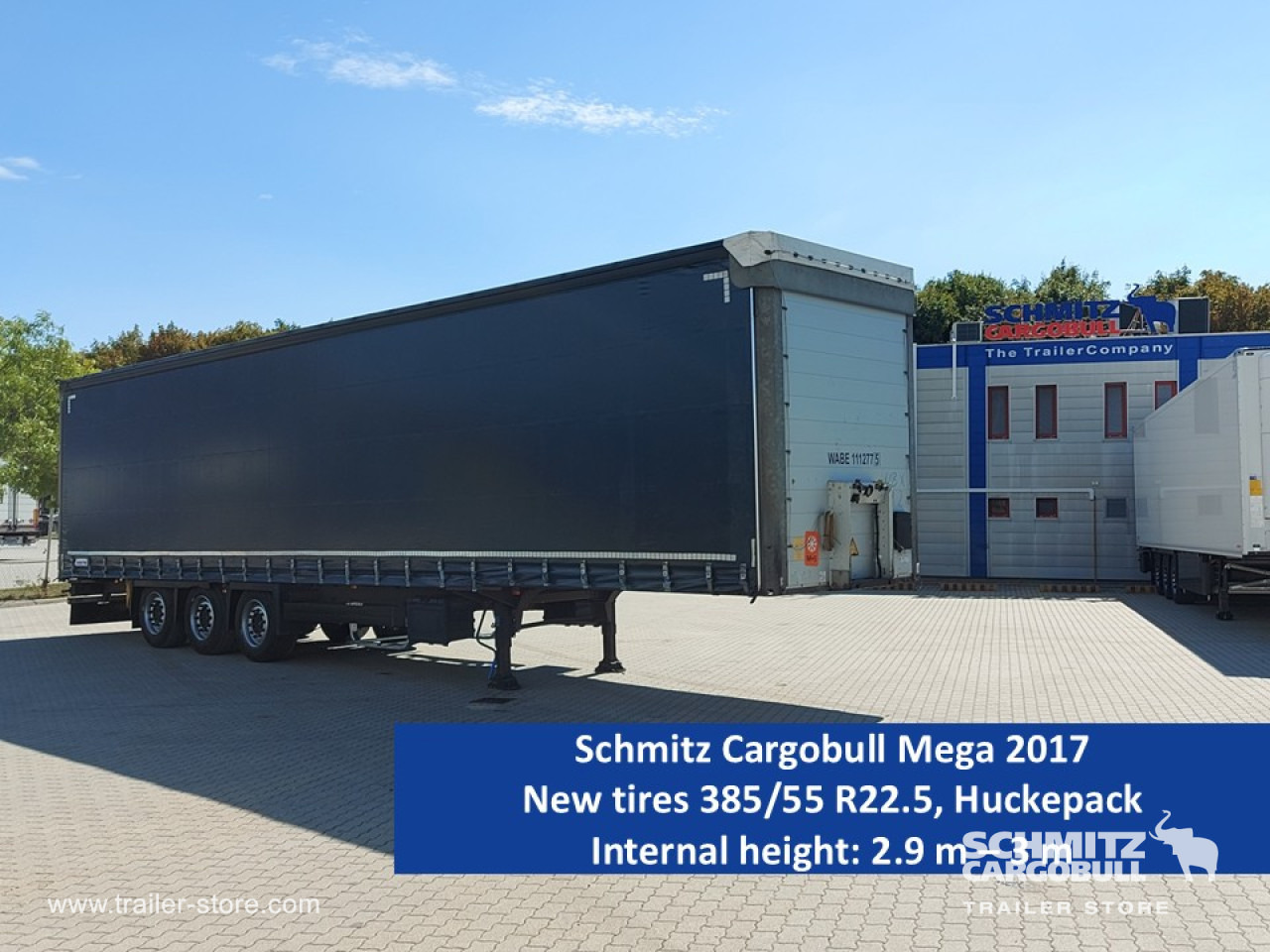 SCHMITZ Curtainsider Mega - Planenauflieger: das Bild 1 SCHMITZ Curtainsider Mega - Planenauflieger: das Bild 1