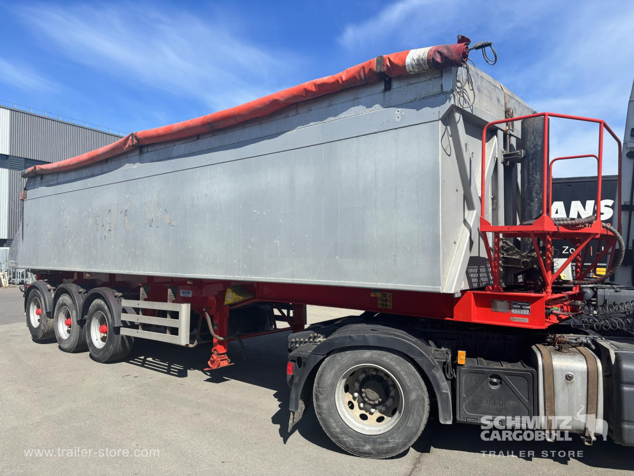 Tipper Alu-square sided body 40m³ - Kipper Auflieger: das Bild 1 Tipper Alu-square sided body 40m³ - Kipper Auflieger: das Bild 1
