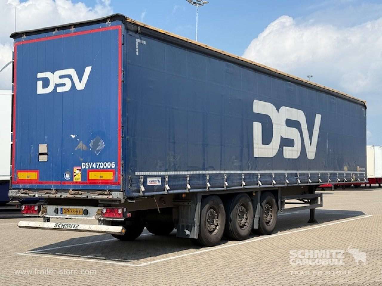 Planenauflieger SCHMITZ Oplegger Schuifzeil Standard: das Bild 1