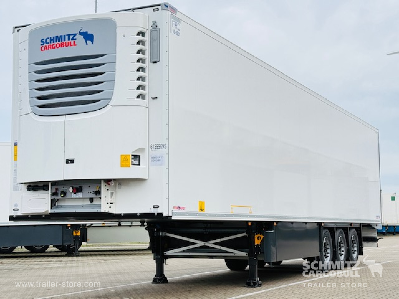 SCHMITZ Oplegger Vries Standard - Isotherm Auflieger: das Bild 1 SCHMITZ Oplegger Vries Standard - Isotherm Auflieger: das Bild 1