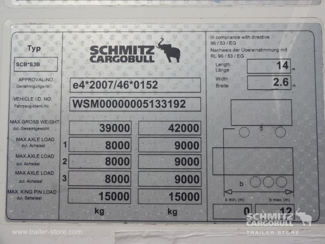 SCHMITZ Reefer Standard - Isotherm Auflieger: das Bild 3 SCHMITZ Reefer Standard - Isotherm Auflieger: das Bild 3