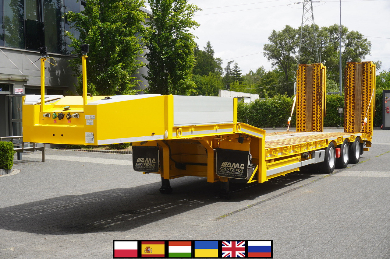 CASTERA S/R 38T semi-trailer / steering axle - Tieflader Auflieger: das Bild 1 CASTERA S/R 38T semi-trailer / steering axle - Tieflader Auflieger: das Bild 1