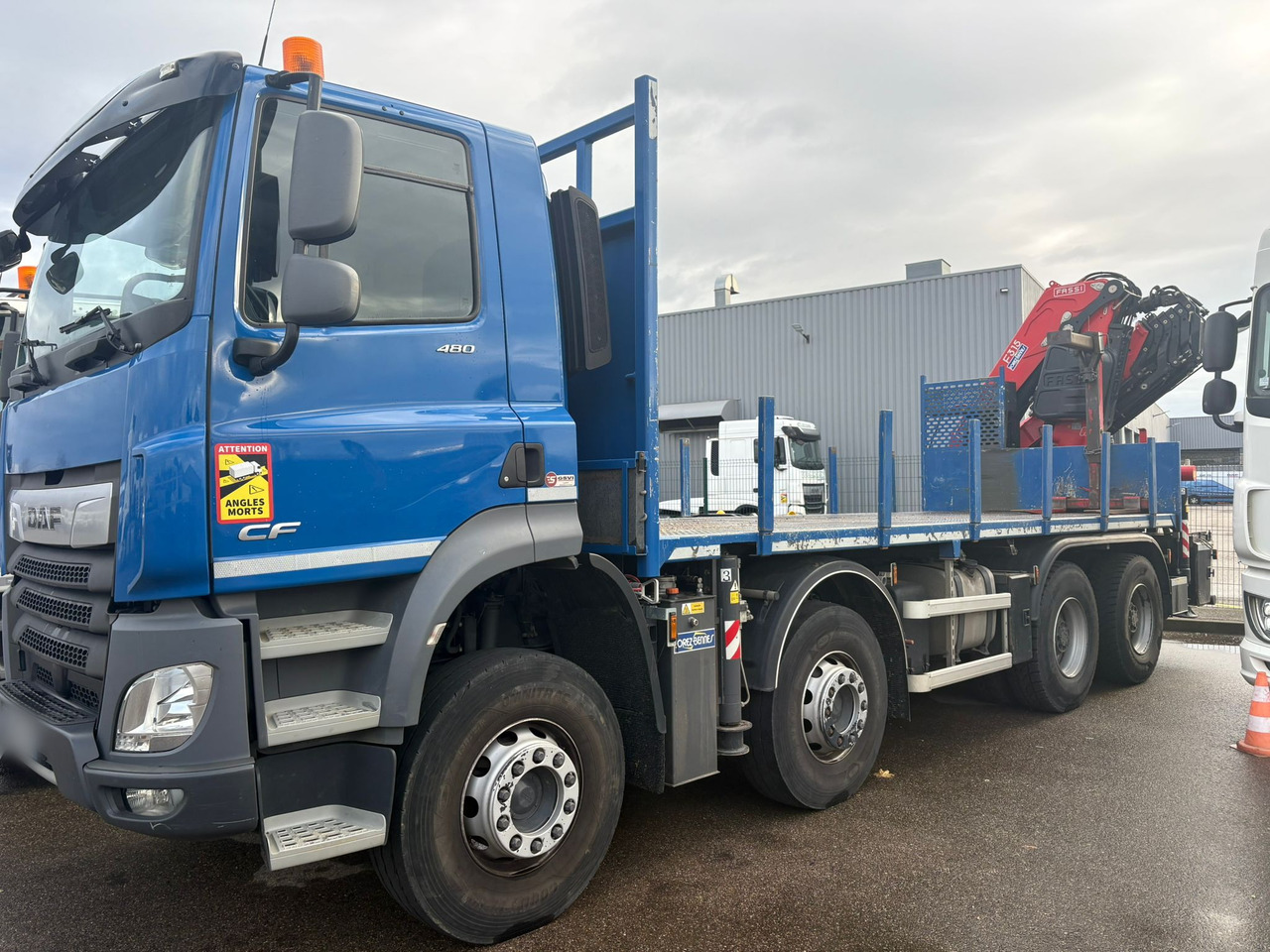 DAF CF 480 8x4 E6 / Fassi F315A.2.26 crane / flatbedCF 480 8x4 E6 / Fassi F315A.2.26 crane / flatbed - Autokran, Autokran: das Bild 3 DAF CF 480 8x4 E6 / Fassi F315A.2.26 crane / flatbedCF 480 8x4 E6 / Fassi F315A.2.26 crane / flatbed - Autokran, Autokran: das Bild 3