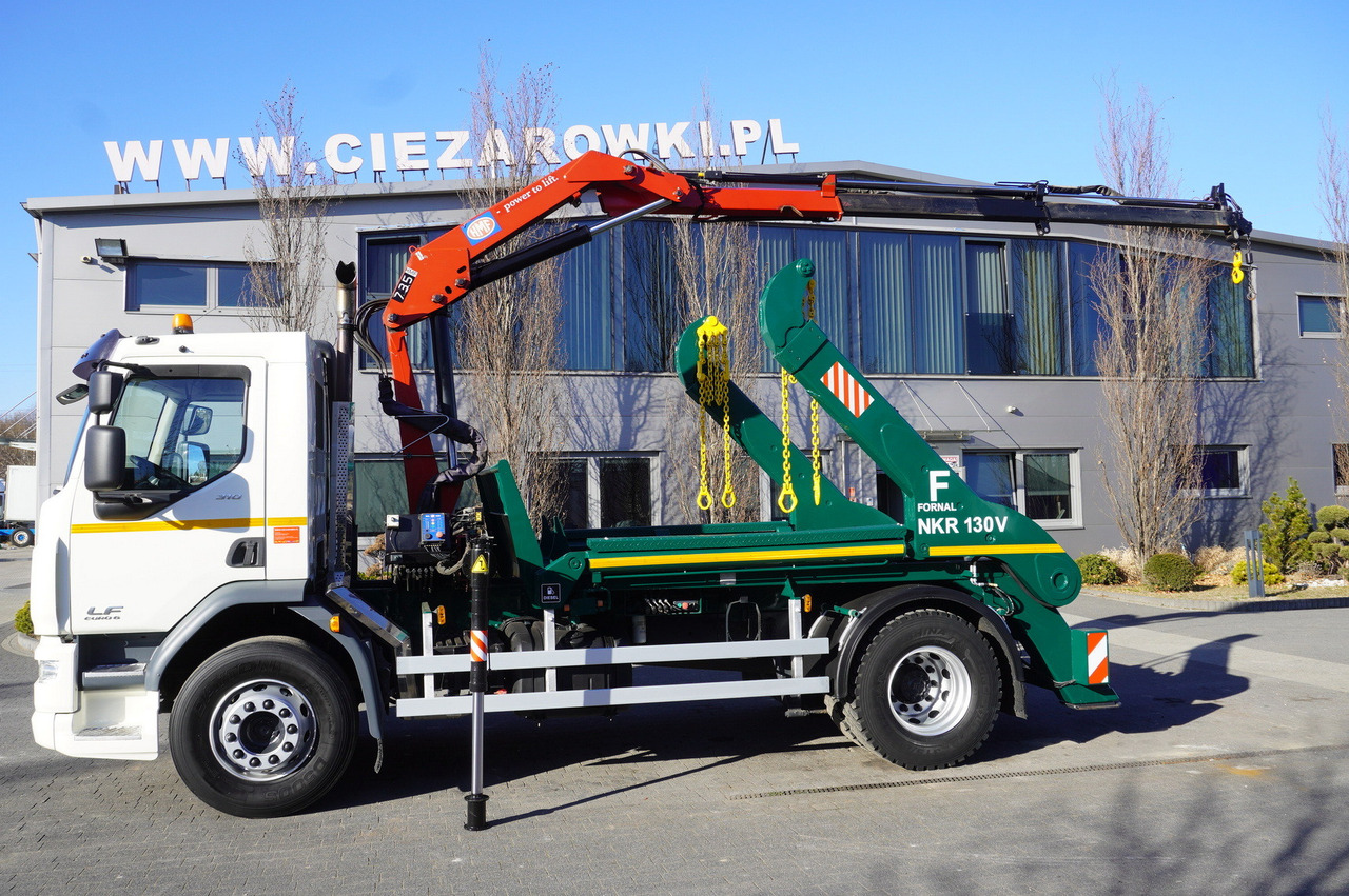 DAF LF 18.310 E6 / Skip loader Fornal NKR 130V / HDS HMF 735 K2 / Manual gearbox - Autokran: das Bild 4 DAF LF 18.310 E6 / Skip loader Fornal NKR 130V / HDS HMF 735 K2 / Manual gearbox - Autokran: das Bild 4