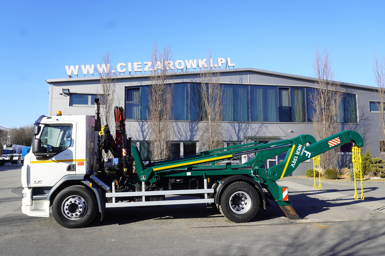 DAF LF 18.310 E6 / Skip loader Fornal NKR 130V / HDS HMF 735 K2 / Manual gearbox - Autokran: das Bild 3 DAF LF 18.310 E6 / Skip loader Fornal NKR 130V / HDS HMF 735 K2 / Manual gearbox - Autokran: das Bild 3