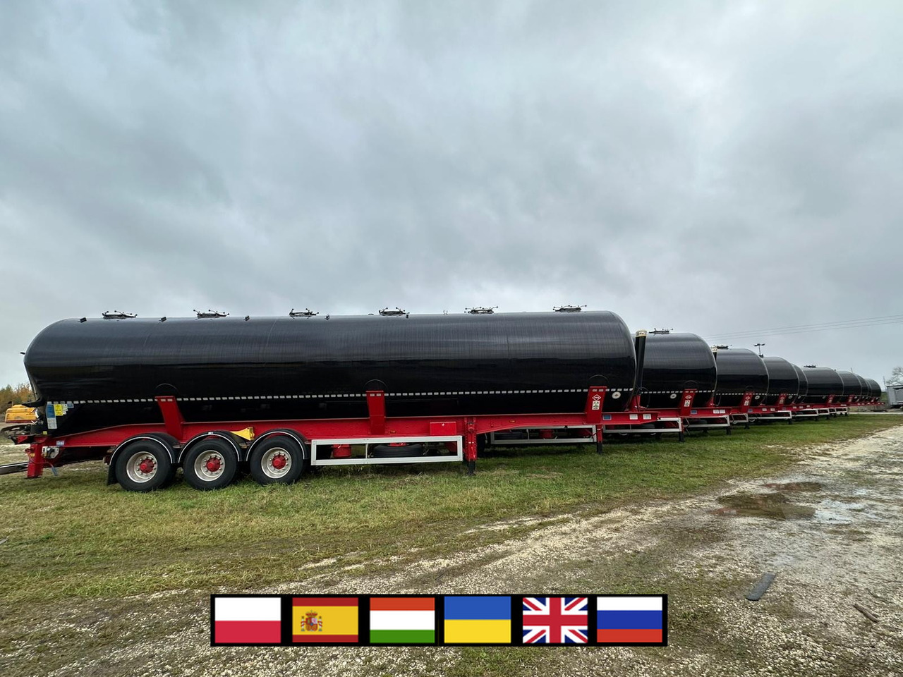 FELDBINDER 334C 15 A-1-1-40 Silo tank / 66 m3 / 2022 / 20 units - Siloauflieger: das Bild 1 FELDBINDER 334C 15 A-1-1-40 Silo tank / 66 m3 / 2022 / 20 units - Siloauflieger: das Bild 1