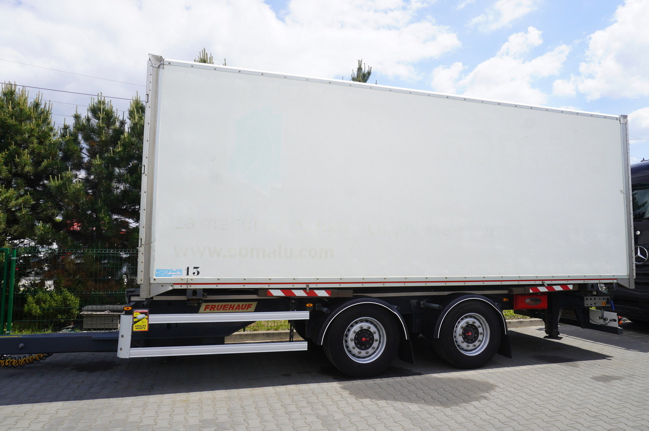 Fruehauf passthrough box trailer 18 EPAL / 2021 / SAF axles - Koffer Anhänger: das Bild 2 Fruehauf passthrough box trailer 18 EPAL / 2021 / SAF axles - Koffer Anhänger: das Bild 2