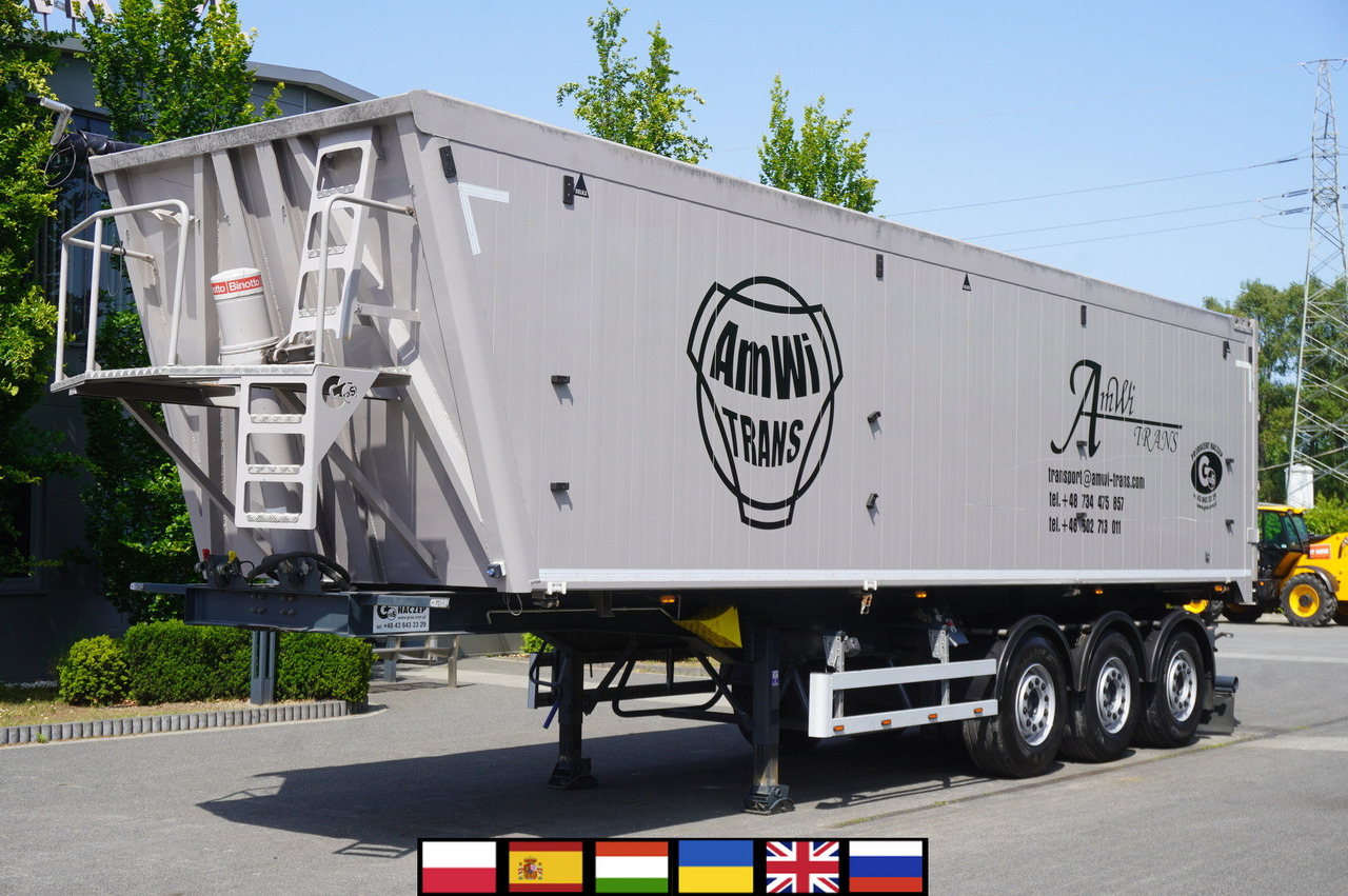 GRAS GS tipper / 52 m3 semi-trailer! / 2023 / 3 units - Kipper Auflieger: das Bild 1 GRAS GS tipper / 52 m3 semi-trailer! / 2023 / 3 units - Kipper Auflieger: das Bild 1