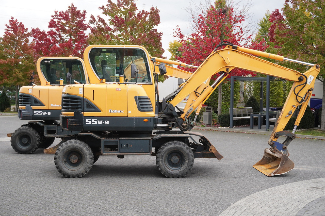 Hyundai Robex 55W-9 Wheeled Excavator 5.5t / 2 units - Mobilbagger: das Bild 3 Hyundai Robex 55W-9 Wheeled Excavator 5.5t / 2 units - Mobilbagger: das Bild 3