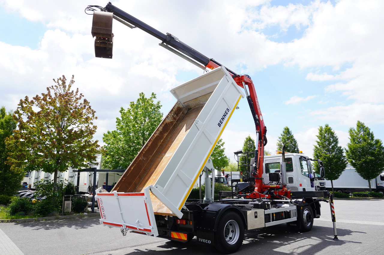 IVECO Eurocargo 160E22 EEV Dump truck / Bortmatic / Crane FASSI F95A.0.22 - Kipper, Autokran: das Bild 5 IVECO Eurocargo 160E22 EEV Dump truck / Bortmatic / Crane FASSI F95A.0.22 - Kipper, Autokran: das Bild 5
