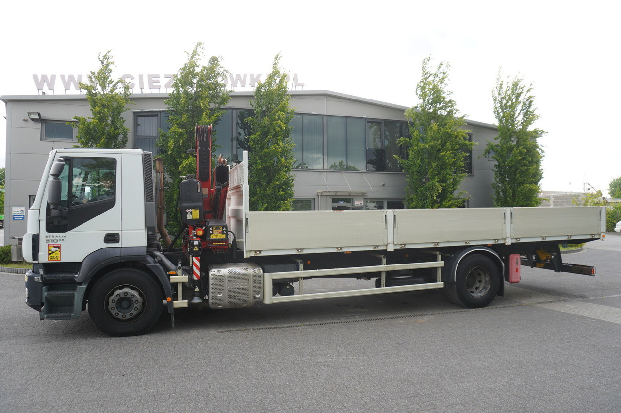 IVECO STRALIS 19.310 E6 / Flatbed 19 EPAL / FASSI F135 / 225 MTH! / 5.7 T - Pritsche LKW, Autokran: das Bild 5 IVECO STRALIS 19.310 E6 / Flatbed 19 EPAL / FASSI F135 / 225 MTH! / 5.7 T - Pritsche LKW, Autokran: das Bild 5