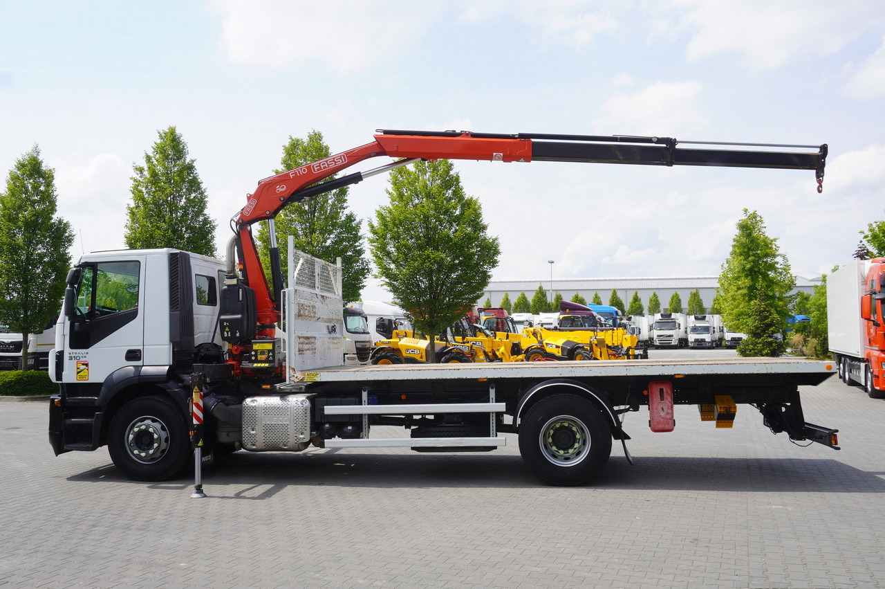 IVECO STRALIS 310 E6 / FASSI F110B / 630 MTH! / 4 t lift cap. / 19 t - Pritsche LKW, Autokran: das Bild 4 IVECO STRALIS 310 E6 / FASSI F110B / 630 MTH! / 4 t lift cap. / 19 t - Pritsche LKW, Autokran: das Bild 4