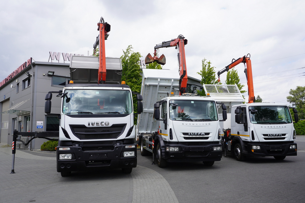 IVECO Stralis 310 E6 / NEW 3-sided tipper / Fassi F135 crane with remote control - Pritsche LKW, Autokran: das Bild 3 IVECO Stralis 310 E6 / NEW 3-sided tipper / Fassi F135 crane with remote control - Pritsche LKW, Autokran: das Bild 3