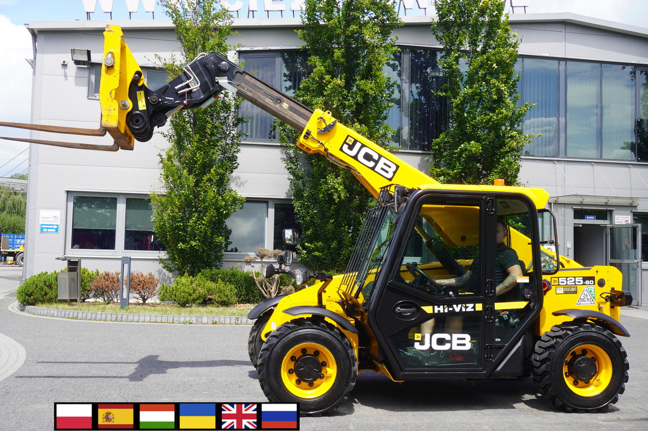 JCB 525-60T5 / 2022 / 860 MTH! / 2.5 T / Reach 6 m / joystick - Teleskoplader: das Bild 1 JCB 525-60T5 / 2022 / 860 MTH! / 2.5 T / Reach 6 m / joystick - Teleskoplader: das Bild 1