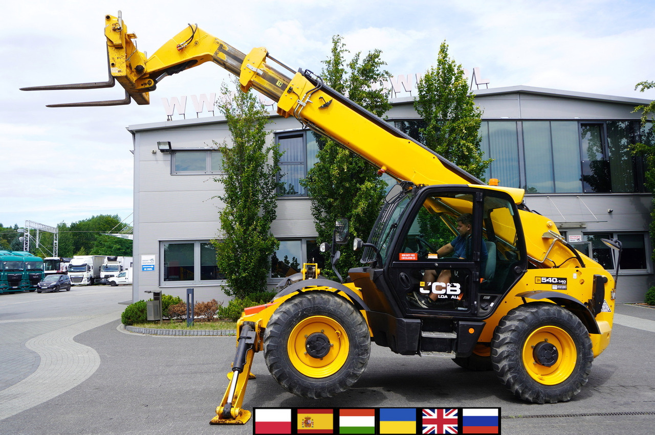 JCB 540-140 telescopic loader / 14 m range / 1800 MTH - Teleskopradlader: das Bild 1 JCB 540-140 telescopic loader / 14 m range / 1800 MTH - Teleskopradlader: das Bild 1