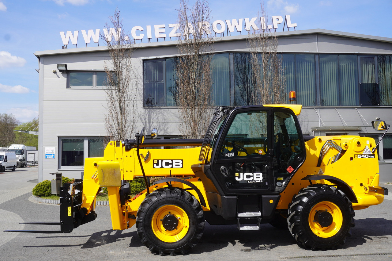 JCB 540-170 Telescopic Loader / 17m / joystick - Radlader: das Bild 4 JCB 540-170 Telescopic Loader / 17m / joystick - Radlader: das Bild 4