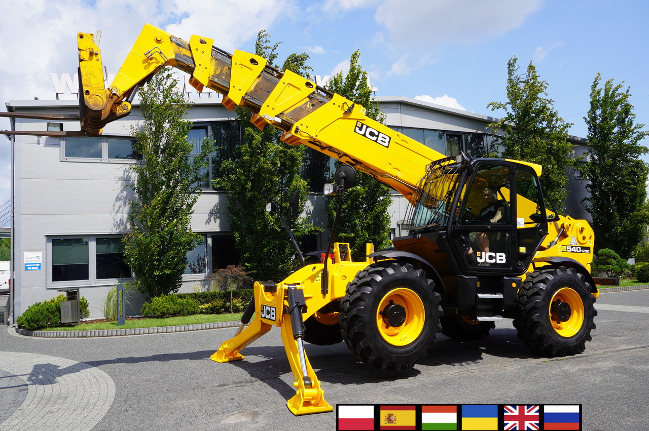 JCB 540-200 Telescopic Loader / 20 m reach / joystick - Teleskopradlader: das Bild 1 JCB 540-200 Telescopic Loader / 20 m reach / joystick - Teleskopradlader: das Bild 1