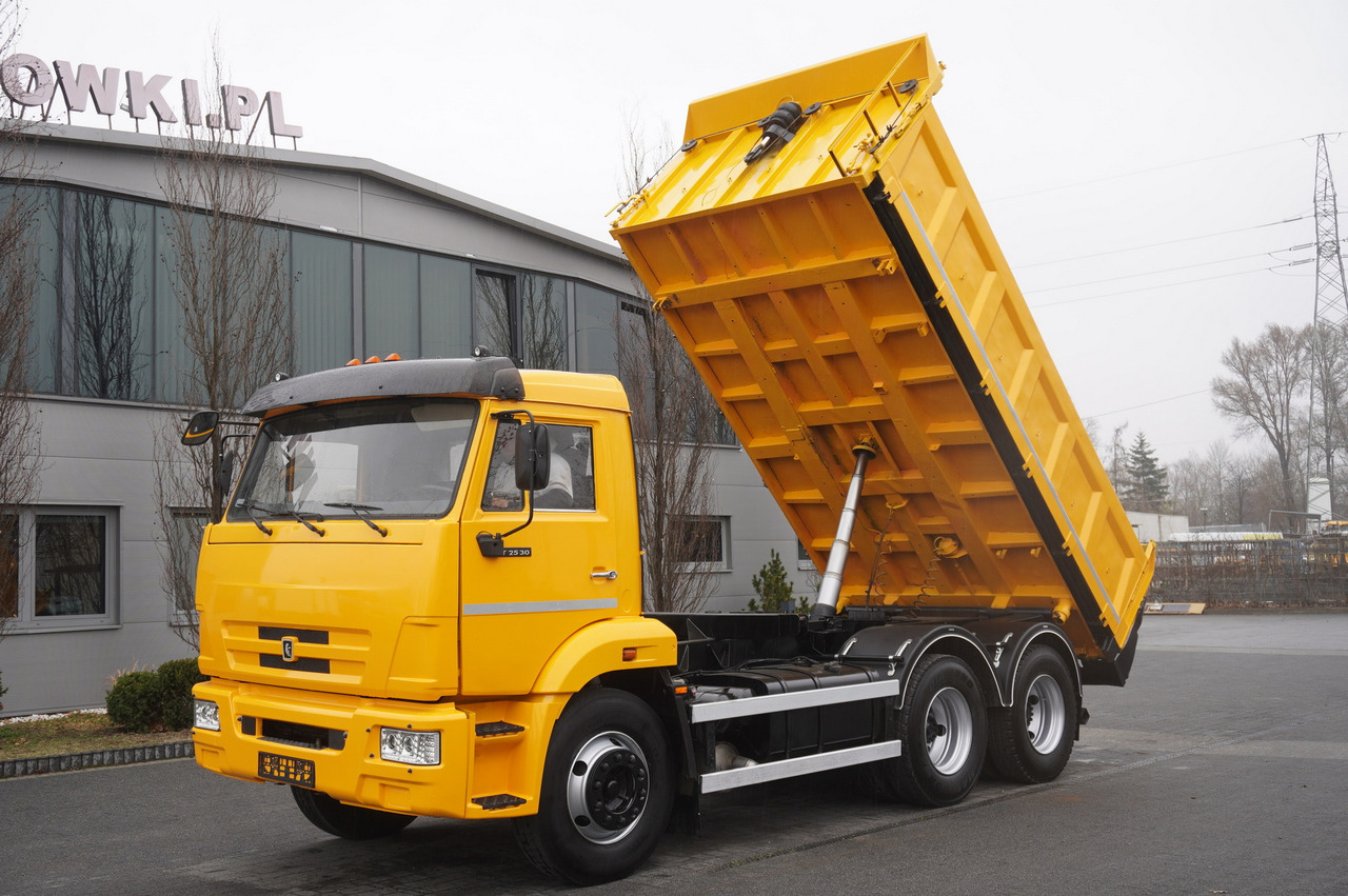 KAMAZ T2530 E5 6×4 / 3-sided tipper - Kipper, Autokran: das Bild 1 KAMAZ T2530 E5 6×4 / 3-sided tipper - Kipper, Autokran: das Bild 1