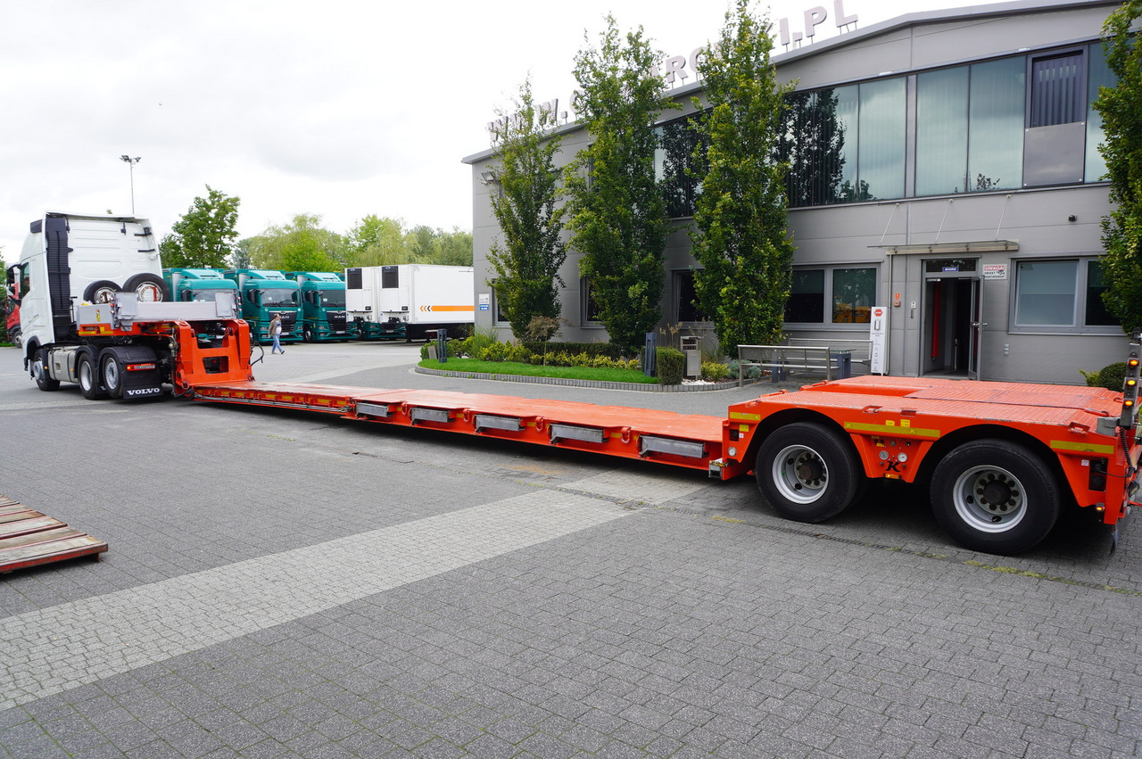 KÄSSBOHRER LB2 TIEF-BETT low loader semi-trailer / 16.5 m / Extendable semi-trailer / steered axles / 2 units - Tieflader Auflieger: das Bild 5 KÄSSBOHRER LB2 TIEF-BETT low loader semi-trailer / 16.5 m / Extendable semi-trailer / steered axles / 2 units - Tieflader Auflieger: das Bild 5