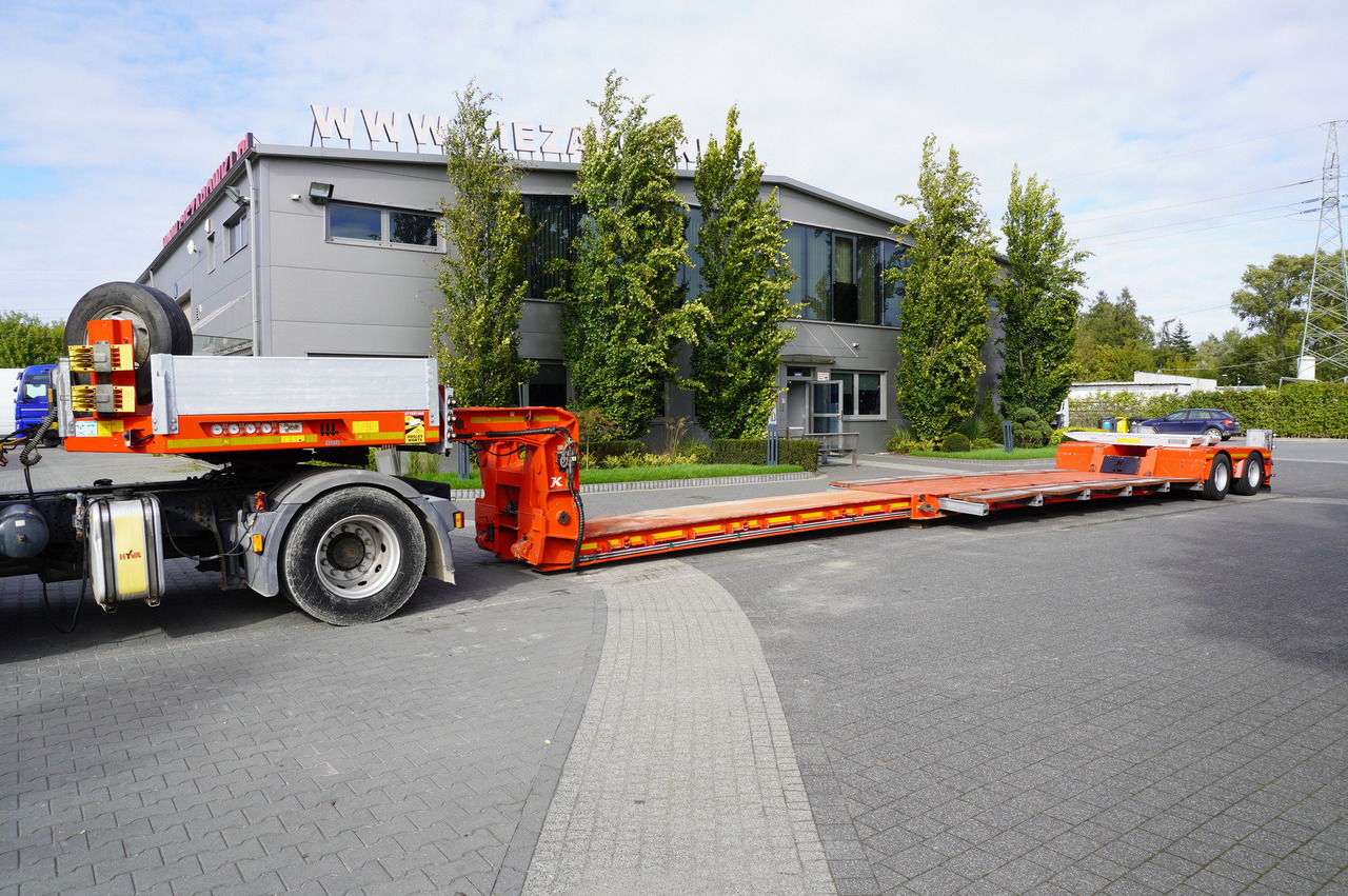 KÄSSBOHRER LB2 TIEF-BETT low loader semi-trailer / 16.5 m / Extendable semi-trailer / steered axles / 2 units - Tieflader Auflieger: das Bild 3 KÄSSBOHRER LB2 TIEF-BETT low loader semi-trailer / 16.5 m / Extendable semi-trailer / steered axles / 2 units - Tieflader Auflieger: das Bild 3