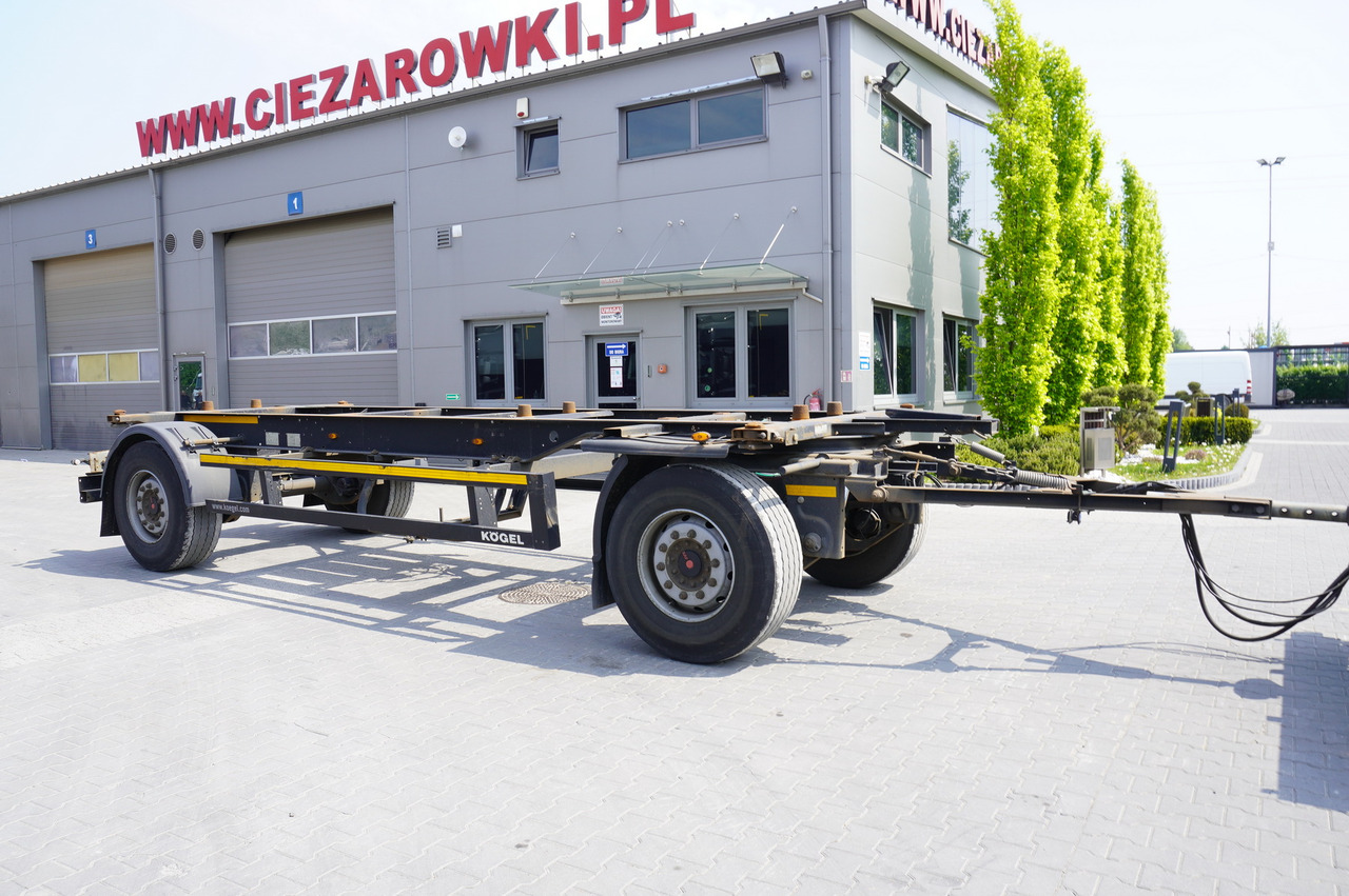 KOGEL AWE 18, two-axle, BDF, 7.5m chassis , air suspension, SAF axles - Fahrgestell Anhänger: das Bild 1 KOGEL AWE 18, two-axle, BDF, 7.5m chassis , air suspension, SAF axles - Fahrgestell Anhänger: das Bild 1