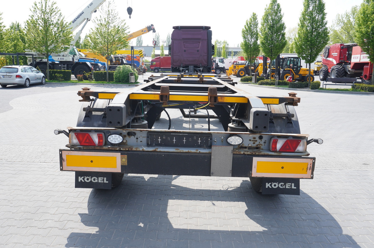 KOGEL AWE 18, two-axle, BDF, 7.5m chassis , air suspension, SAF axles - Fahrgestell Anhänger: das Bild 5 KOGEL AWE 18, two-axle, BDF, 7.5m chassis , air suspension, SAF axles - Fahrgestell Anhänger: das Bild 5