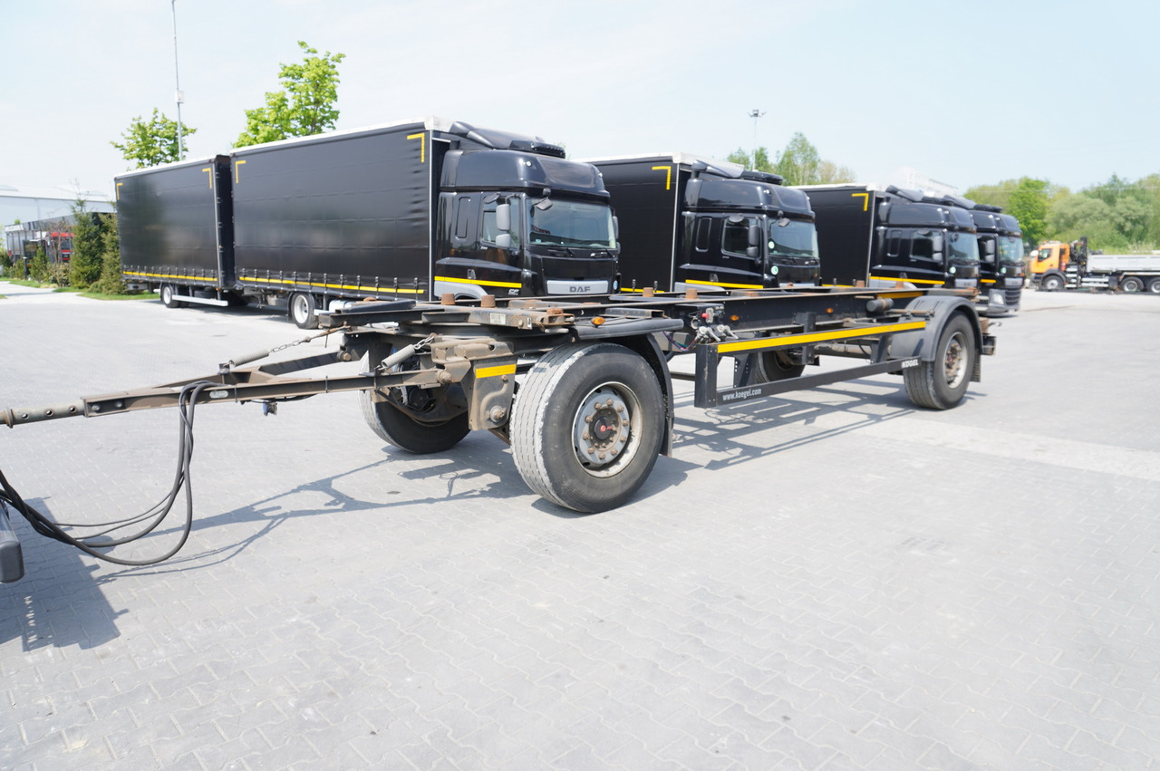KOGEL AWE 18, two-axle, BDF, 7.5m chassis , air suspension, SAF axles - Fahrgestell Anhänger: das Bild 2 KOGEL AWE 18, two-axle, BDF, 7.5m chassis , air suspension, SAF axles - Fahrgestell Anhänger: das Bild 2