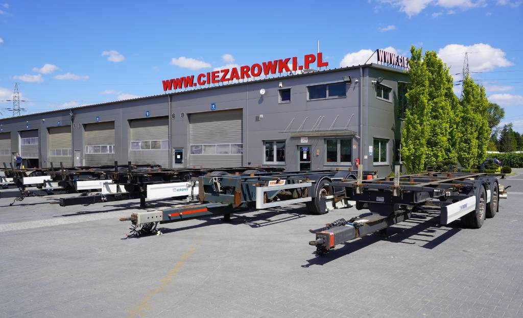 KRONE Trailer Krone BDF / 18 t - Container/ Wechselfahrgestell Anhänger: das Bild 2 KRONE Trailer Krone BDF / 18 t - Container/ Wechselfahrgestell Anhänger: das Bild 2