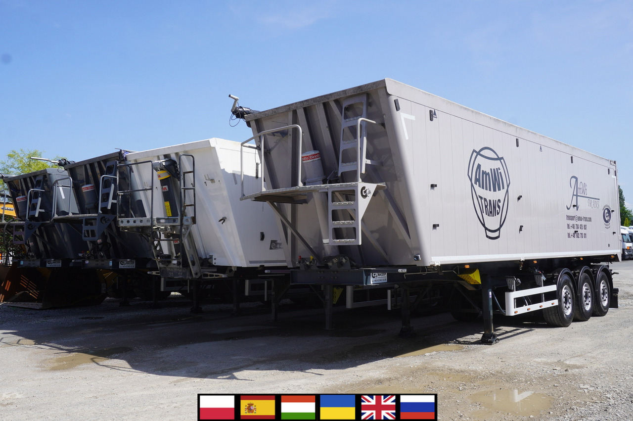 LEGRAS GS tipper / 52 m3 semi-trailer! / 2023 / 3 units - Kipper Auflieger: das Bild 1 LEGRAS GS tipper / 52 m3 semi-trailer! / 2023 / 3 units - Kipper Auflieger: das Bild 1