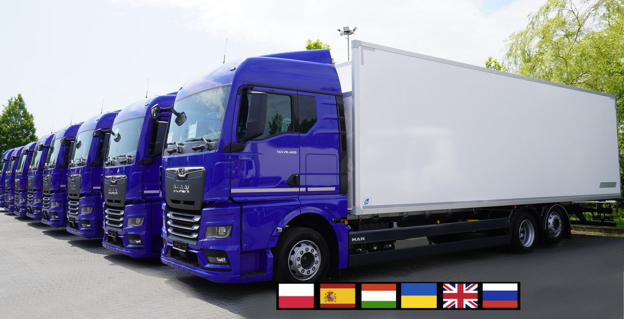 MAN New MAN TGX 26.400 / NEW IGLOOCAR refrigerator 20 pallets / 6×2 / 2024 / 2 units - Isotherm LKW: das Bild 1 MAN New MAN TGX 26.400 / NEW IGLOOCAR refrigerator 20 pallets / 6×2 / 2024 / 2 units - Isotherm LKW: das Bild 1