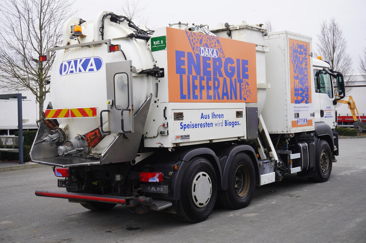 MAN TGS 26.360 / Holzmann Fahrzeugbau HBS 28/120.00 kitchen waste vehicle / Euro 5 - Müllwagen: das Bild 4 MAN TGS 26.360 / Holzmann Fahrzeugbau HBS 28/120.00 kitchen waste vehicle / Euro 5 - Müllwagen: das Bild 4