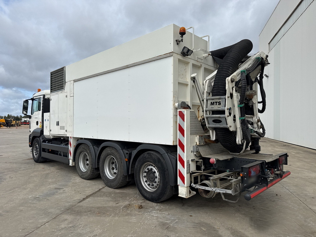 MAN TGS 35.480 8x4 / MTS 4A14T 36.000V vacuum truck / 10 m3 - Saug-/ Spülfahrzeug: das Bild 5 MAN TGS 35.480 8x4 / MTS 4A14T 36.000V vacuum truck / 10 m3 - Saug-/ Spülfahrzeug: das Bild 5