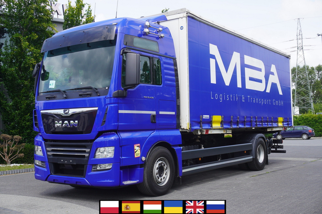 MAN TGX 18.430 / Curtainsider 19 EPAL / Sleeper cab / 2021 / 4 units - Plane LKW: das Bild 1 MAN TGX 18.430 / Curtainsider 19 EPAL / Sleeper cab / 2021 / 4 units - Plane LKW: das Bild 1