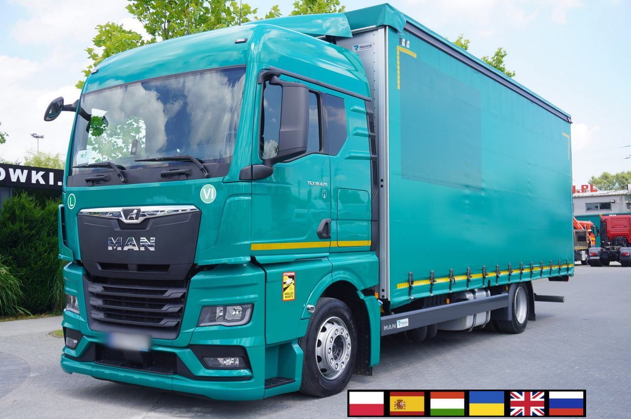 MAN TGX 18.470 / 2022 / Curtainsider 19 EPAL / Retarder / 15 units - Plane LKW: das Bild 1 MAN TGX 18.470 / 2022 / Curtainsider 19 EPAL / Retarder / 15 units - Plane LKW: das Bild 1