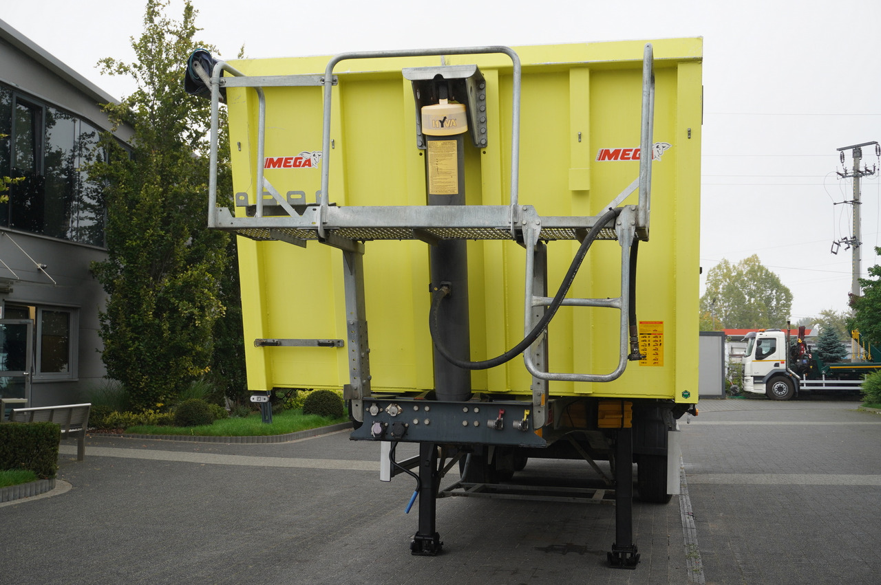 Kipper Auflieger MEGA tipper semi-trailer 46 m3 / 2 units: das Bild 8