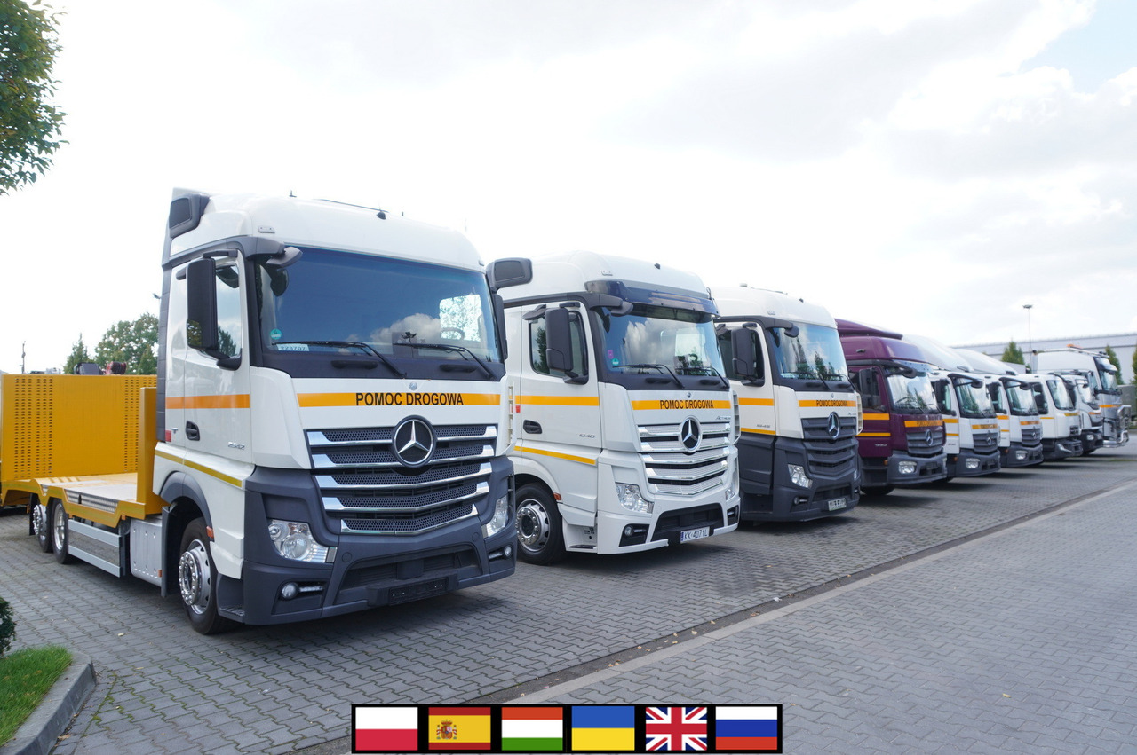 MERCEDES-BENZ Actros 1845 / NEW TOW TRUCK PLATFORM/ Sleeper cab / several units - Autotransporter LKW: das Bild 1 MERCEDES-BENZ Actros 1845 / NEW TOW TRUCK PLATFORM/ Sleeper cab / several units - Autotransporter LKW: das Bild 1