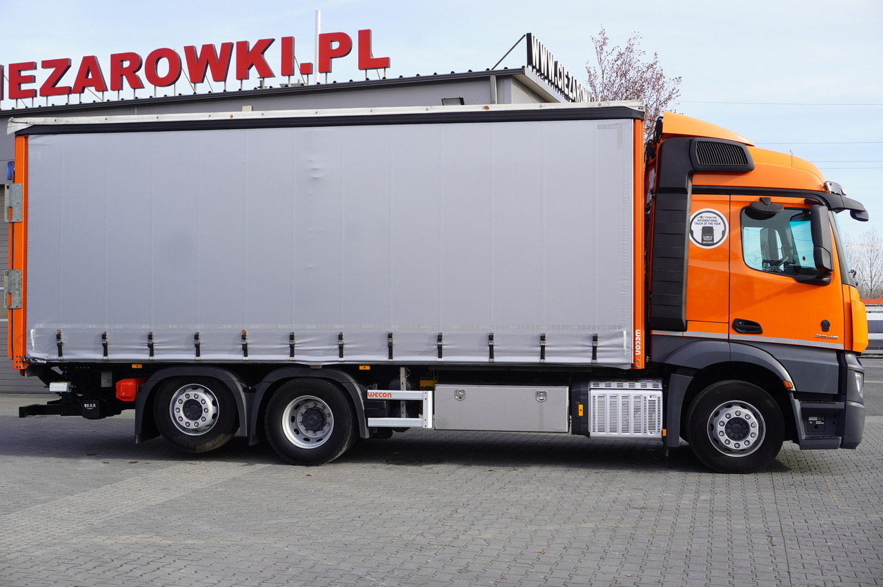 MERCEDES-BENZ Actros 2545 6×2 MP5 / FULL ADR / Curtainsider 17 EPAL - Plane LKW: das Bild 3 MERCEDES-BENZ Actros 2545 6×2 MP5 / FULL ADR / Curtainsider 17 EPAL - Plane LKW: das Bild 3