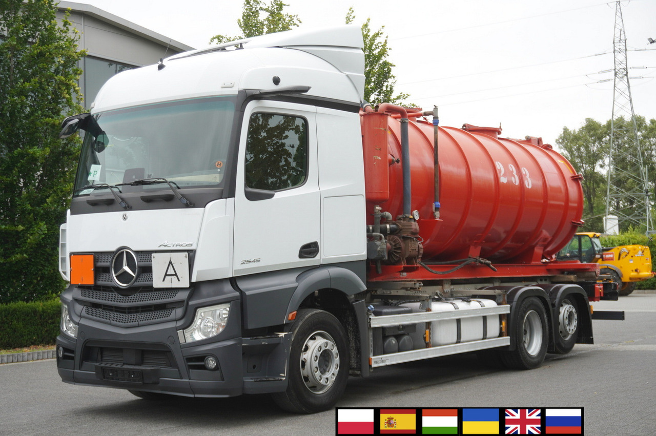 MERCEDES-BENZ Actros 2545 6 × 2 MP5 / NEW septic barrel 13000 L - Tankwagen: das Bild 1 MERCEDES-BENZ Actros 2545 6 × 2 MP5 / NEW septic barrel 13000 L - Tankwagen: das Bild 1