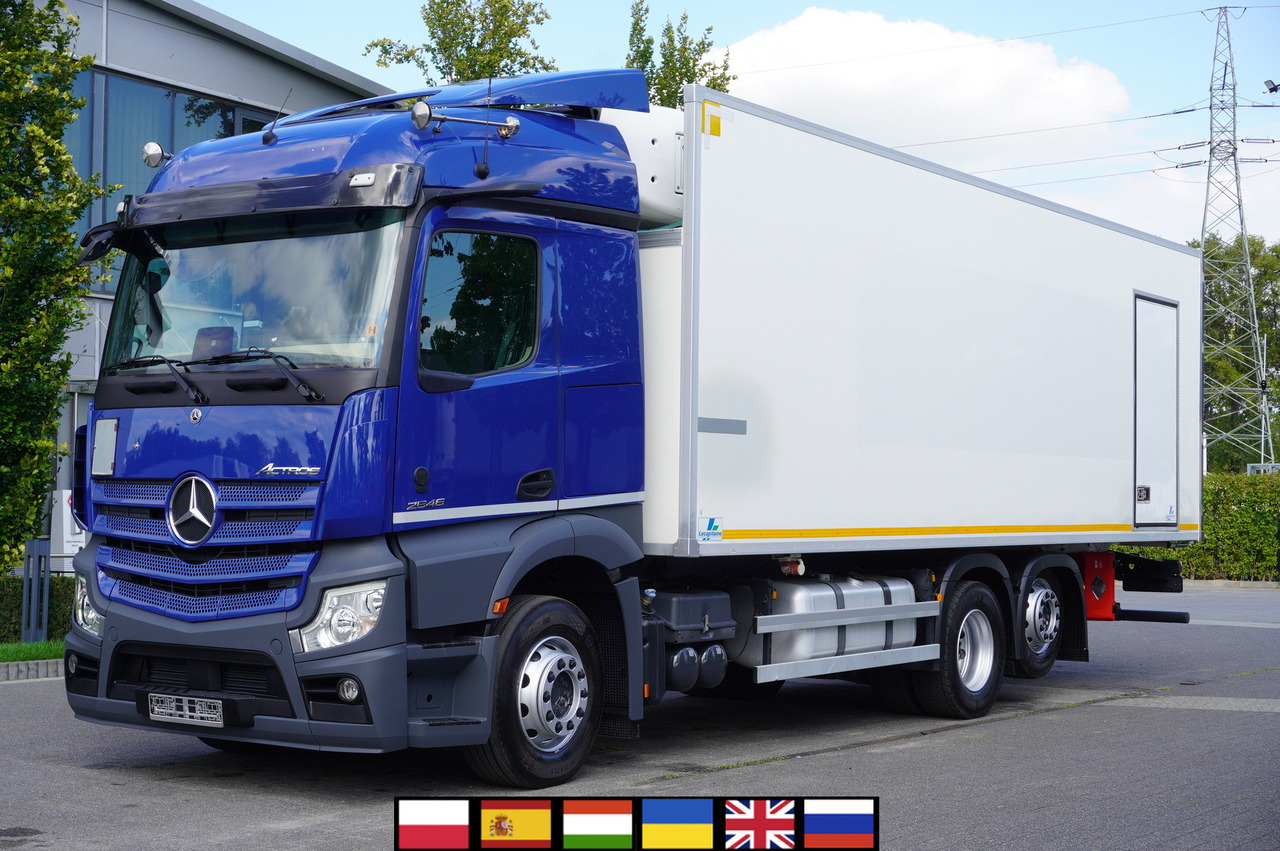 MERCEDES-BENZ Actros 2546 / Lecapitaine refrigerator 20 EPAL / Multitemperature / Carrier Supra 1150 MT - Kühlkoffer LKW: das Bild 1 MERCEDES-BENZ Actros 2546 / Lecapitaine refrigerator 20 EPAL / Multitemperature / Carrier Supra 1150 MT - Kühlkoffer LKW: das Bild 1
