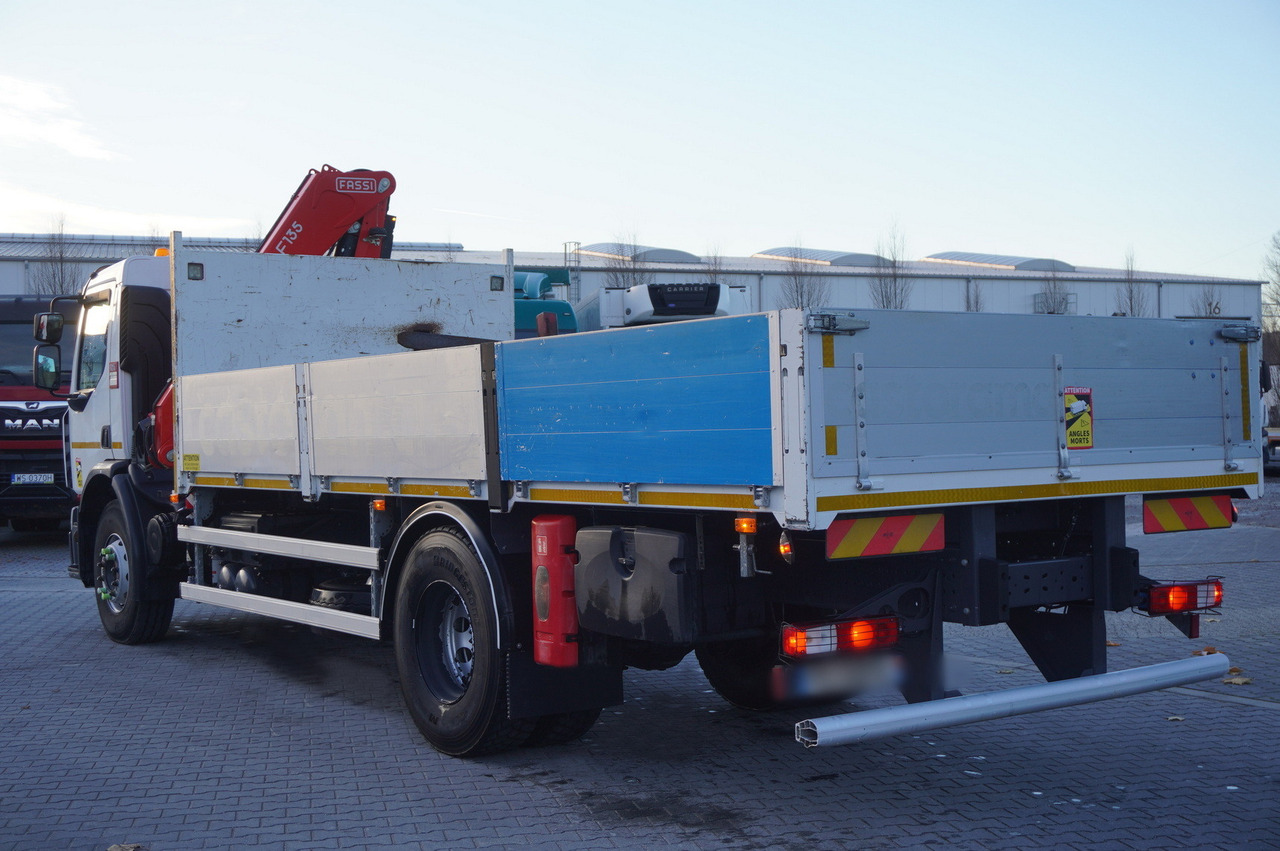 RENAULT C280 DTI 8 / FASSI crane 5.6 T / range 8 m / Flatbed 15 EPAL - Pritsche LKW, Autokran: das Bild 2 RENAULT C280 DTI 8 / FASSI crane 5.6 T / range 8 m / Flatbed 15 EPAL - Pritsche LKW, Autokran: das Bild 2