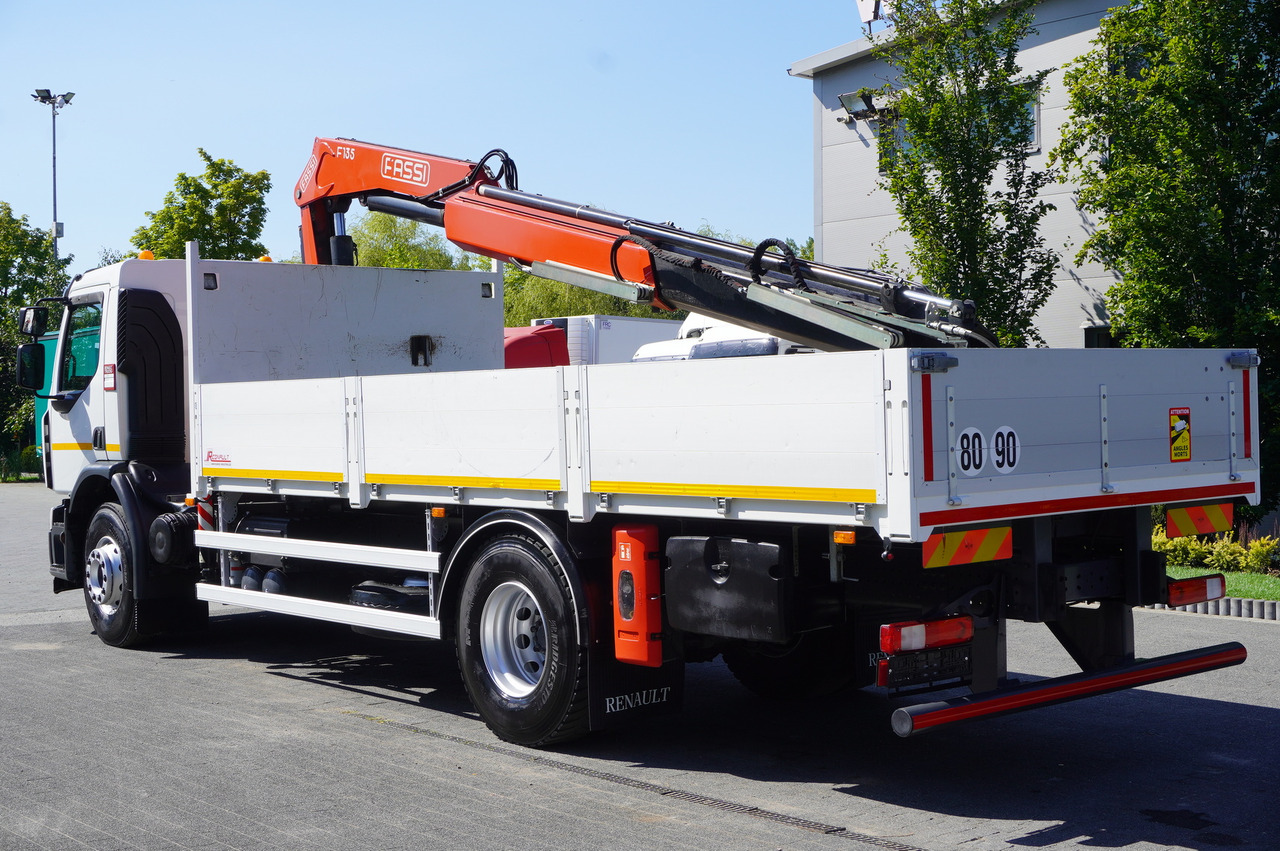 RENAULT C280 DTI 8 / FASSI crane 5.6 T / range 8 m / Flatbed 15 EPAL - Pritsche LKW, Autokran: das Bild 3 RENAULT C280 DTI 8 / FASSI crane 5.6 T / range 8 m / Flatbed 15 EPAL - Pritsche LKW, Autokran: das Bild 3