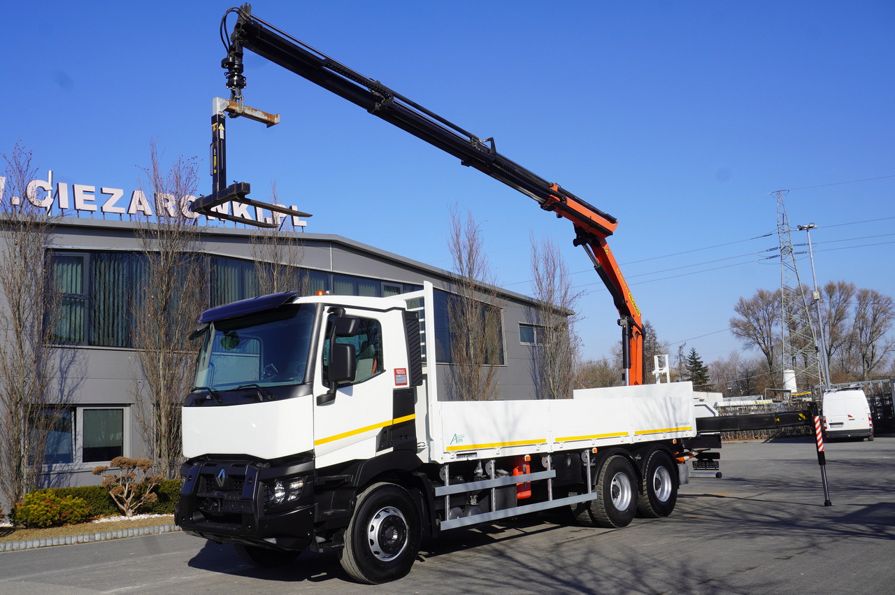 RENAULT C380 / 6x4 / HDS Palfinger PK 18002-EH 6000 kg - Autokran: das Bild 1 RENAULT C380 / 6x4 / HDS Palfinger PK 18002-EH 6000 kg - Autokran: das Bild 1